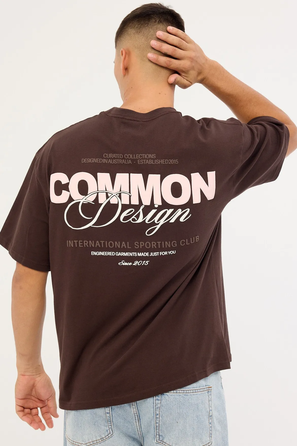 Compose Heavyweight Easy Tee Coffee Brown