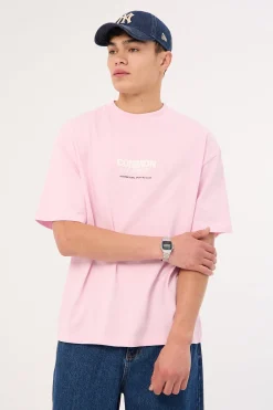 Compose Heavyweight Easy Tee Pink
