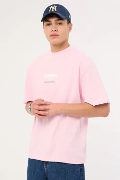 Compose Heavyweight Easy Tee Pink