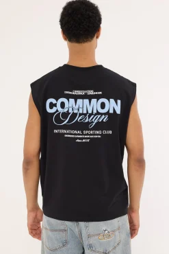 Compose Muscle Tank Black