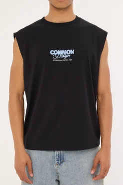Compose Muscle Tank Black