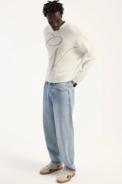 Concord Baggy Jean Fog Blue
