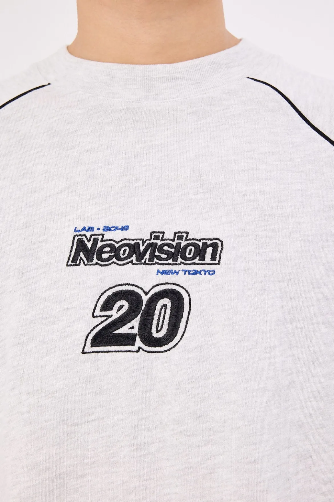 Control Raglan Street Super Heavy Tee Snow Marle
