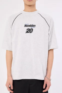 Control Raglan Street Super Heavy Tee Snow Marle