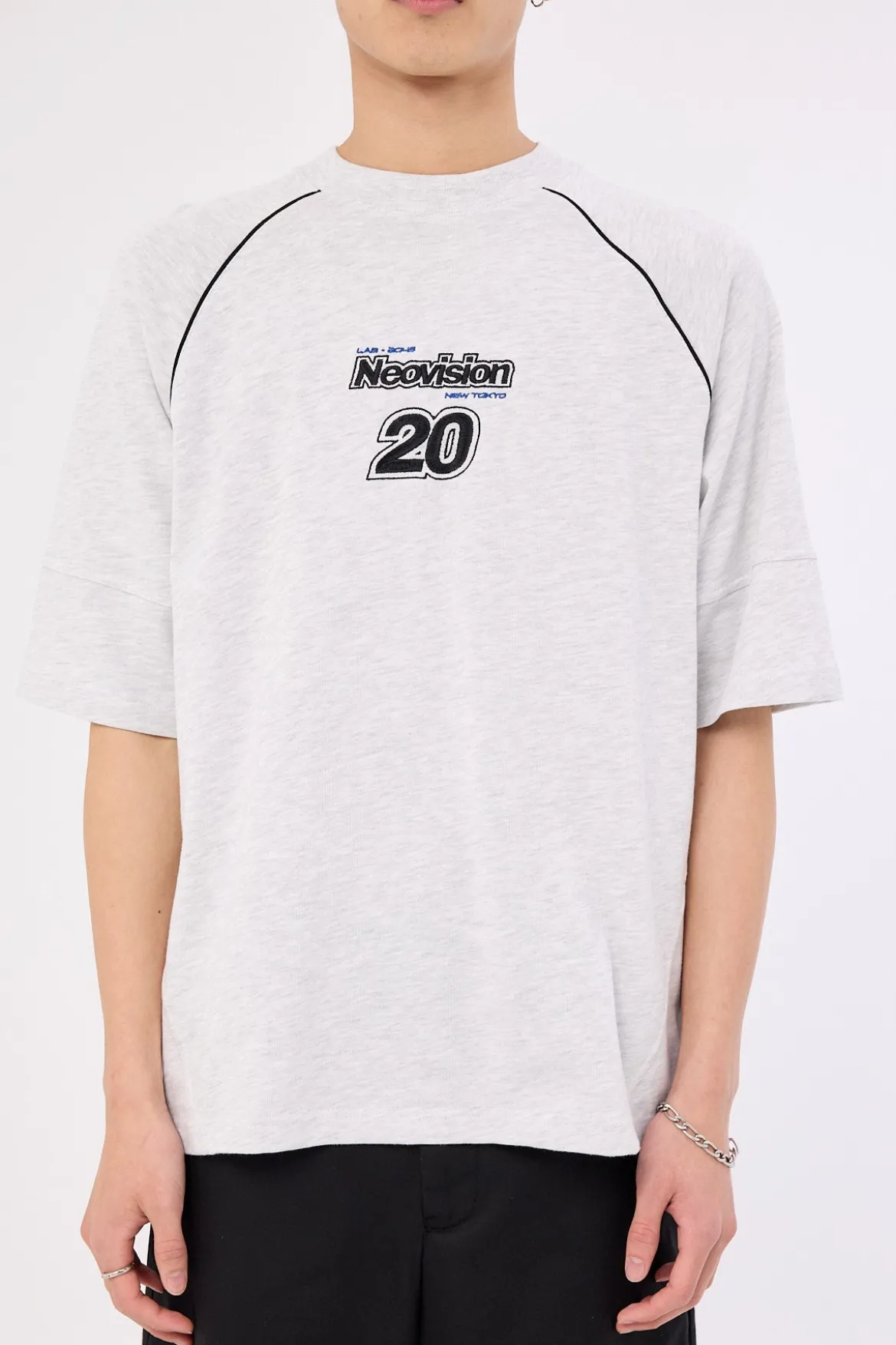 Control Raglan Street Super Heavy Tee Snow Marle
