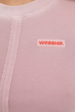 Core Divided Teeny Tee Lilac Fade