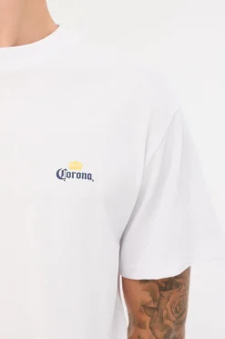 Corona Vibes Tee White