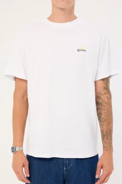 Corona Vibes Tee White