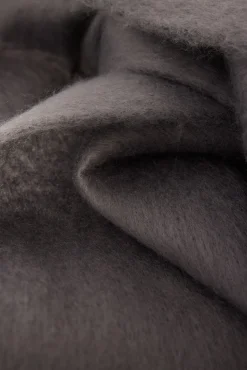 Cosy Oversized Knit Scarf Grey