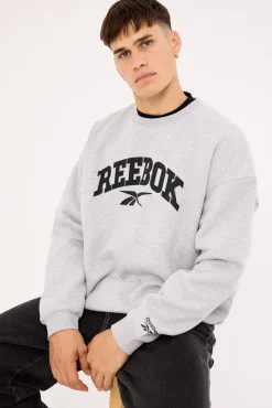 Cottle Sweatshirt Light Grey Marle