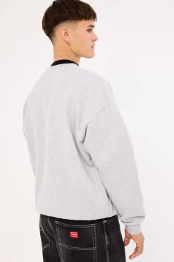 Cottle Sweatshirt Light Grey Marle