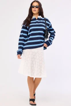 Countryside Jersey Midnight Stripe