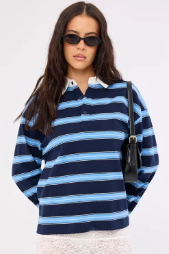 Countryside Jersey Midnight Stripe