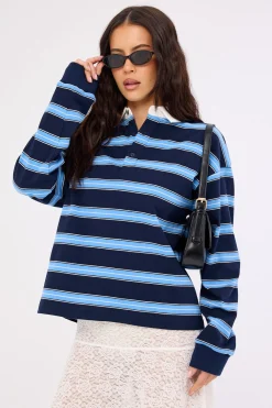 Countryside Jersey Midnight Stripe