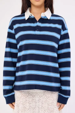 Countryside Jersey Midnight Stripe