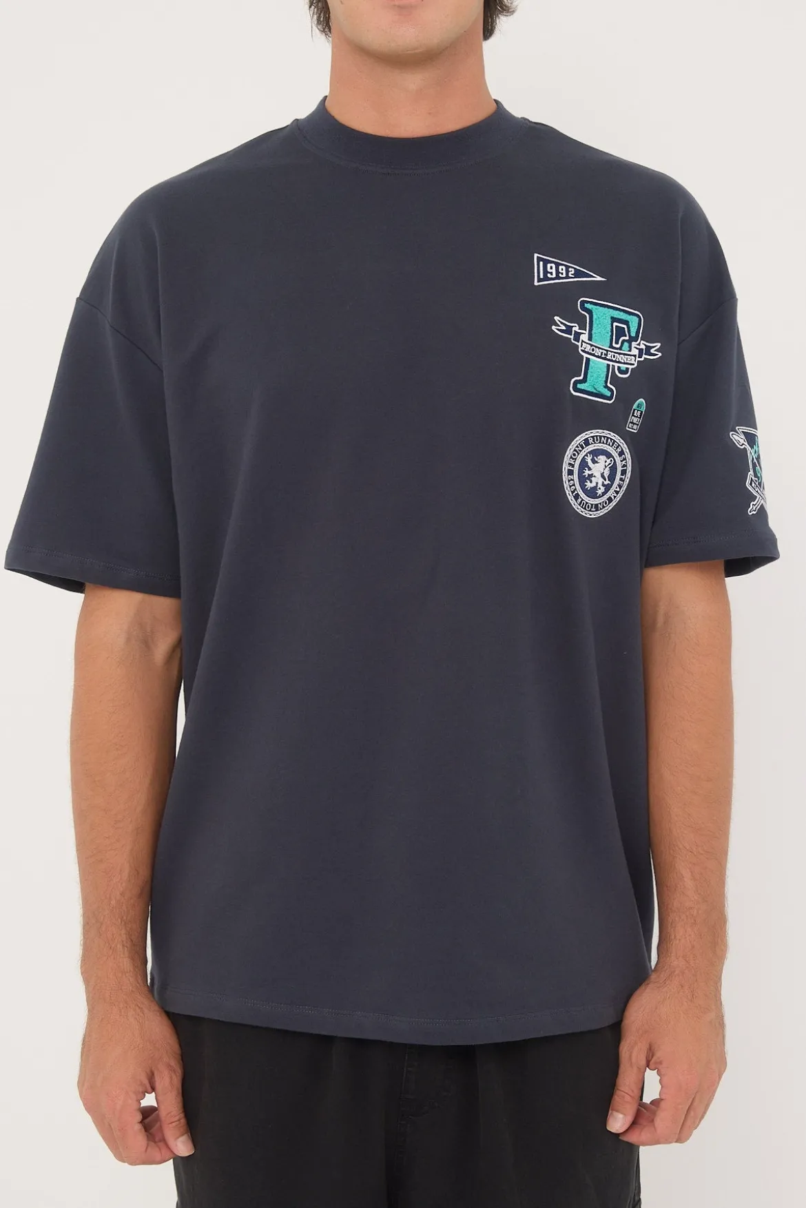 Coureur Avant Tee Navy