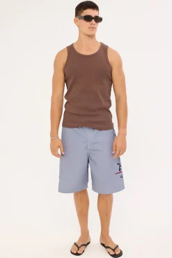 Crisis Hybrid Waist Boardshort Stone Grey