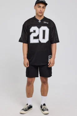 Crucial V Neck Jersey Black