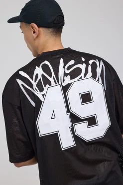 Crucial V Neck Jersey Black