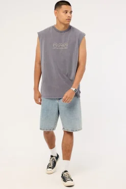 Crusoe Heavy Boxy Muscle Coal