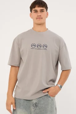 Crusoe Heavy Tee Ultimate Grey