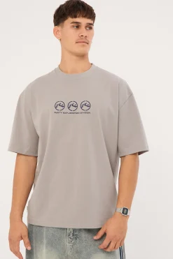 Crusoe Heavy Tee Ultimate Grey