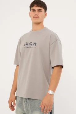 Crusoe Heavy Tee Ultimate Grey