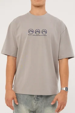 Crusoe Heavy Tee Ultimate Grey