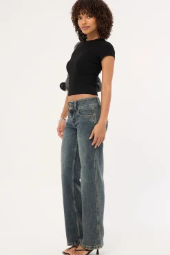 Crux Low Rider Jean Blasted Blue
