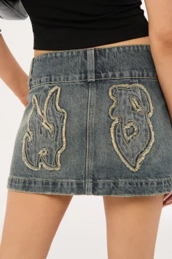 Crux 00's Micro Skirt Blasted Blue