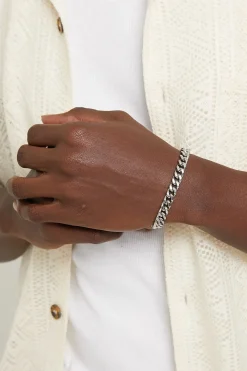 Curb Chain Bracelet - Stainless Steel Stainless Steel