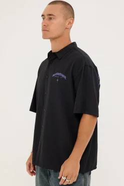 Cusp Oversize Shirt Black Stripe