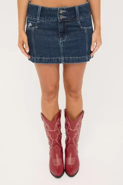 Cute But Psycho Micro Skirt Dirty Midnight