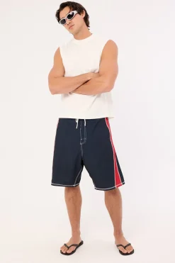 Cybernate Fixed Waist Boardshort Black