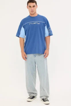 Cyberwave Tee Atlantic Blue