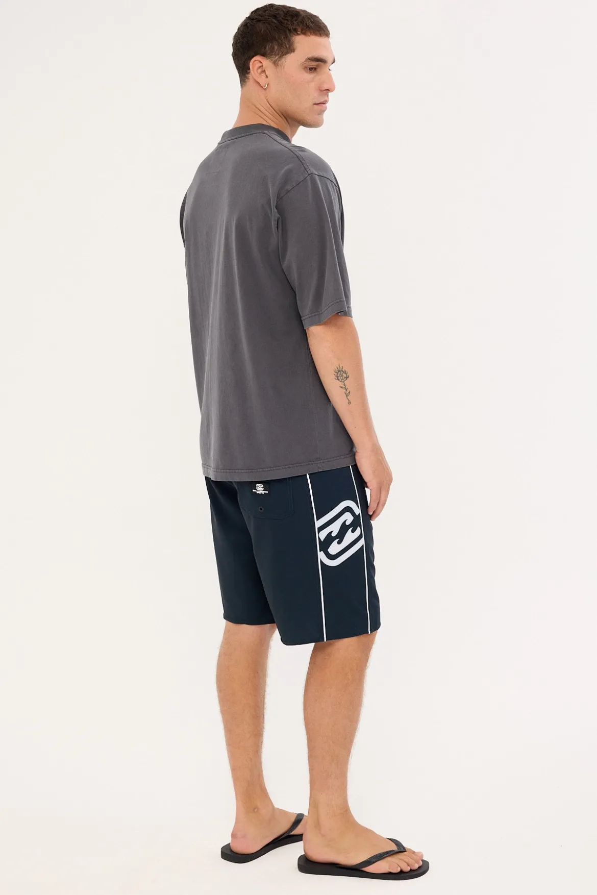 D Bah 2.0 Pro Boardshort Black/White