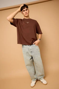 Danny Varsity SS Tee Campus Brown