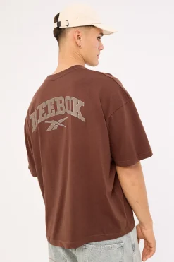 Danny Varsity SS Tee Campus Brown