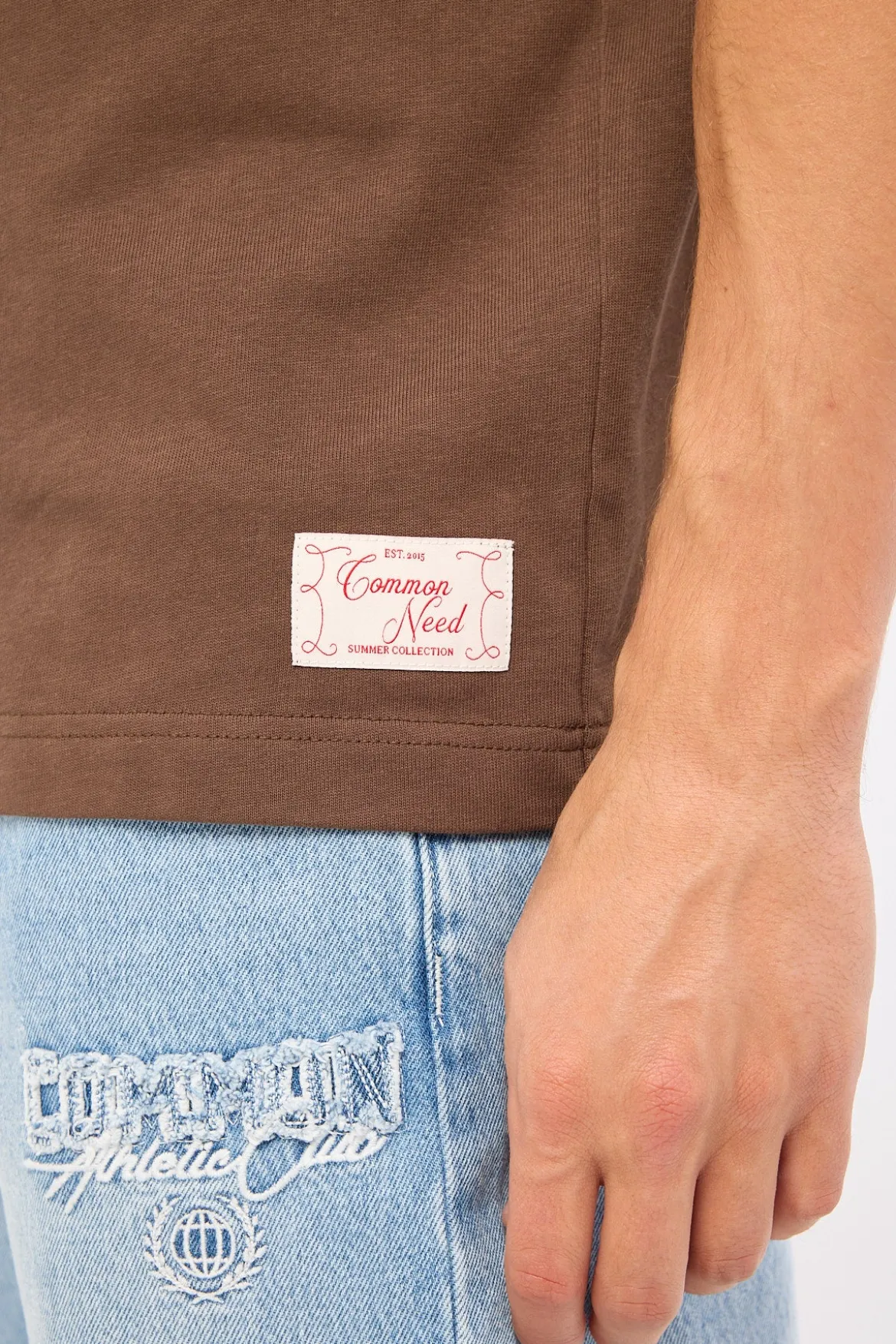 Dante Heavyweight Ringer Easy tee Fudge