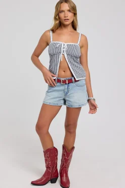 Daria Denim Short Tainted Blue