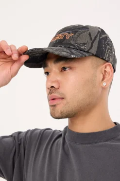 Dead End Dad Cap Grey Camo