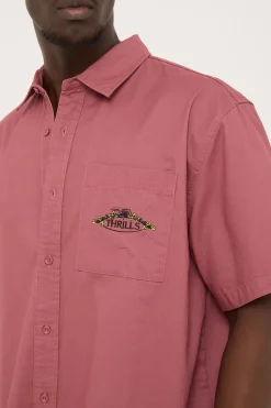 Deadly Garden Short Sleeve Shirt Hawthorn Rose
