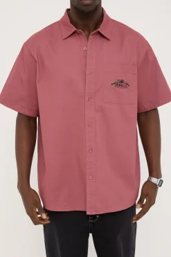 Deadly Garden Short Sleeve Shirt Hawthorn Rose