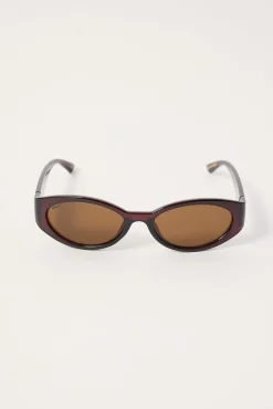 Deep In Vogue Mulberry/Brown Lens