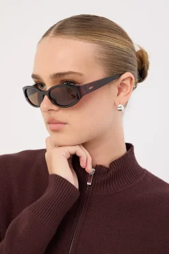 Deep In Vogue Mulberry/Brown Lens