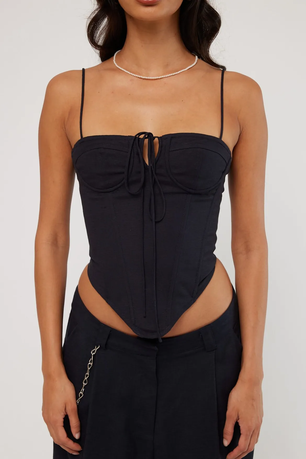 Del Gato Corset Berkerley Blue BERKERLEY BLUE