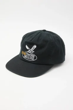 Deluxe 5 Panel Cap Black
