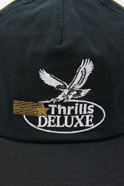 Deluxe 5 Panel Cap Black