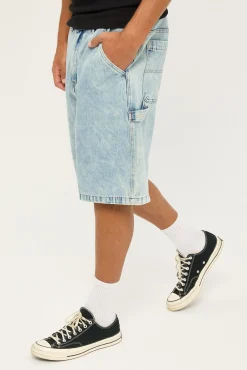 Denim Work Short Bleach Indigo