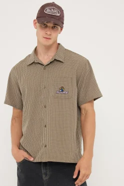Dice Roll Shirt Chocolate